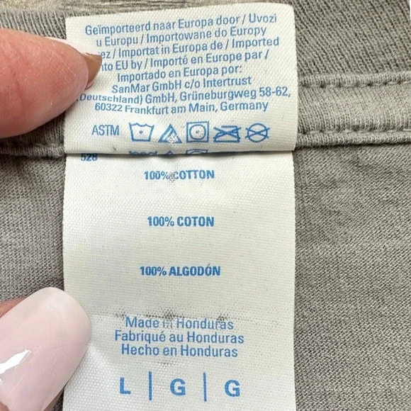 Port & Company DeSantis 2024 Make America Florida Graphic T-Shirt Gray Large - Picture 4 of 6